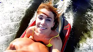 Public Anal Ride On The Jet Ski In The City Centre 2