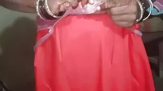Tamil girl Dress change before sex Indian village