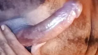 First Time Indian Desi boy Masturbation with His Big Cock.