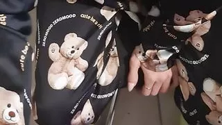 Italian student Vittoria Vegas gives a good blowjob to her roommate 20 years older than her