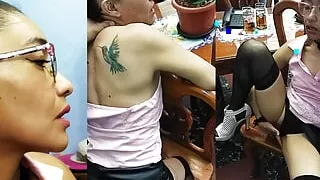 I make the secretary moan in the boardroom (creampie)