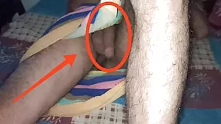 Wow i Opened My Step Brother Lungi And Big Monster Cock Come Out