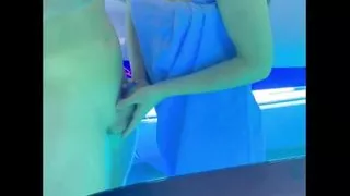 Getting Fucked Inside the Solarium - Public Sex