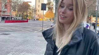 Hot Blonde Experiences Big Cock