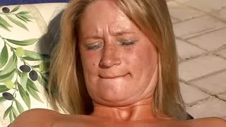 Old Women Masturbate at Casting