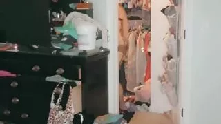 Caught in Dressing Room, Fucks Self Squirting