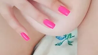 Hot big boob massage in the office. Secretary. Moans - DepravedMinx