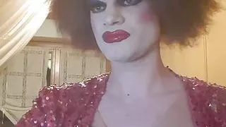 Party slut showing makeup