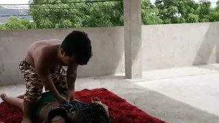 My boyfriend and I recorded each other while practicing yoga and got excited