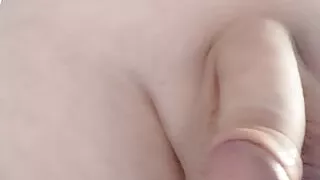 Shower Masturbation with Cumshot