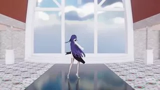 Genshin Impact - Raiden - Sexy Dance + Blowjob With Mask (3D HENTAI)