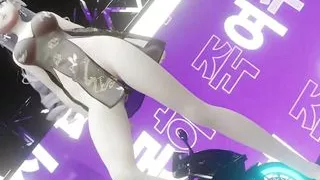 Sexy Anime Girl Dancing + Gradual Undressing (3D HENTAI)