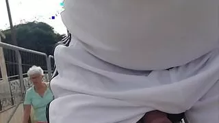 I take my cock out of my shorts