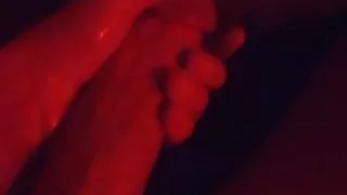 Stroking my fat BWC. About ready to explode