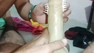 Wife ki chut me 9 inch dala