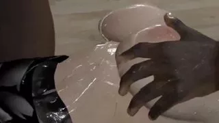 Office chick milky and two BBC - Hentai 3D uncensored V342