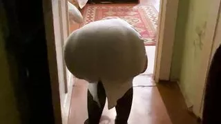 Mature MILF is not shy about her big ass and gets a dick in anal for it