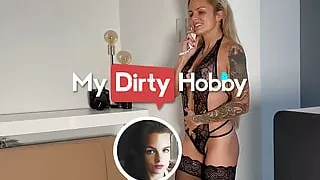 MyDirtyHobby - Amateur creampied by the handyman