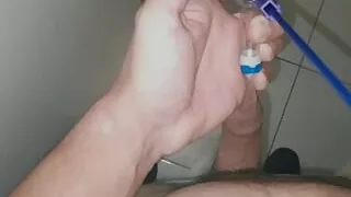 After broaching I learned to maintain an artificial erection of the soft friend.