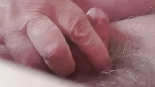 Playing with my cock
