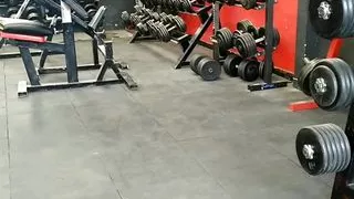 Excibicion in the gym