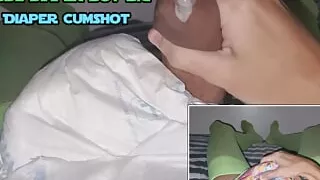 ABDL DIaper Boy Big Diaper Cumshot