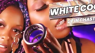 Locking Your White Cock Up In Chastity