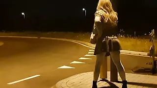 Mariska transvestite compilation outside