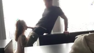 Office Fuck - Milf boss is dominated by hot young intern with BWC