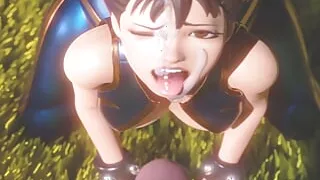 ThreeDust Delicious hot cum bath blowjob tasty thirsty big ass swallowing cum delicious sweet intense pleasure mouth squirting