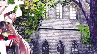 Mumei - Cute Dance + Gradual Undressing (3D HENTAI)