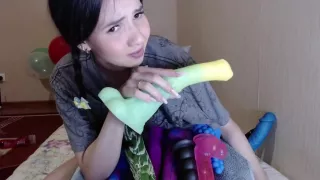 Brunette Solo Webcam Masturbation