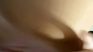 Her pleasing herself all alone...