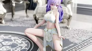 Genshin Impact - Sexy Dance + Gradual Undressing (3D HENTAI)