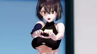 Balti - Sexy Dance + Gradual Undressing (3D HENTAI)