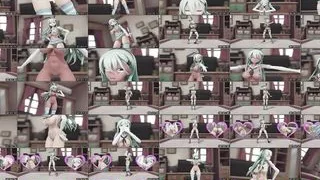 Thick Big Tits Teen Dancing In Sexy Stockings (3D HENTAI)