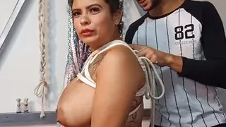 making off of the yummy shibari for you, it is fun