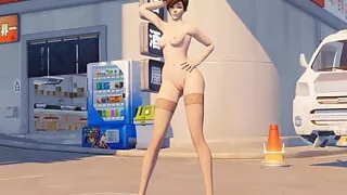 Tracer - Sexy dance (Overwatch)