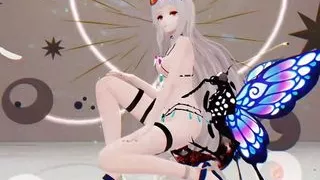 Skadi x Surtr - Sexy Dance + Sex With Insect (3D HENTAI)