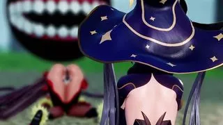 Mona and Yukikaze - Sexy Dance + Fucked Hard (3D HENTAI)