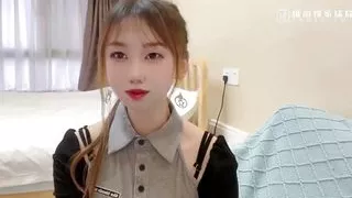 Cute Asian slut wife with hot dress cheating with her boss got her wet pussy fucked