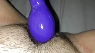 Play with dildo