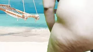 Pakistani hijab village step sister orgasm sexual enjoy on beach