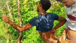 We both got very tired of going to our nearest forest but he said that he enjoyed it after fucking in the forest!!! Gay movie -3