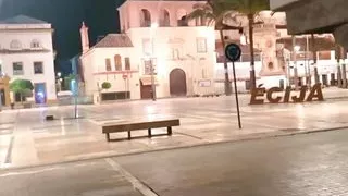 Horny girl fucked in the middle of the street in Ecija - Seville public porn video