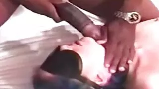 Cuckold Archive masked wife sucking BBC