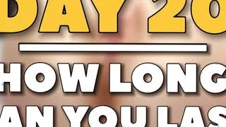 Endurance Trainer - DAY 20. Intercative JOI