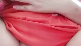 Masturbation with cum in my house alone look at that natural tits and that ass, while I am very wet thinking about your cock while this