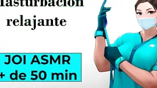 Spanish JOI ASMR voice for masturbation and relax. Expert teacher.