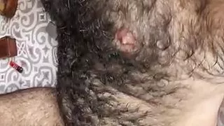 Sweaty hairy